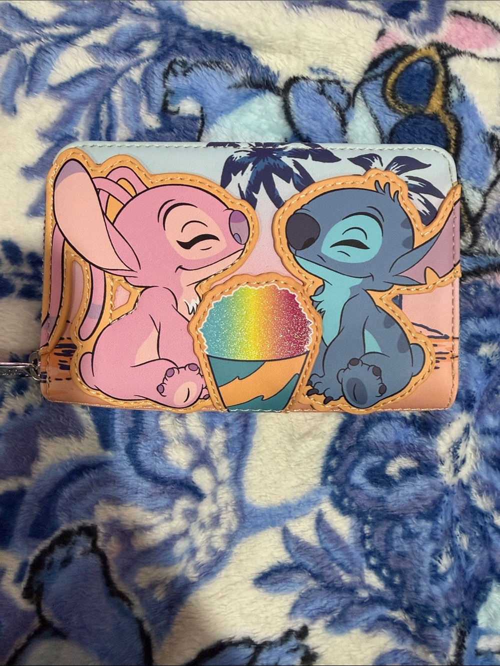 Loungefly Stitch & Angel Snow Cone Wallet